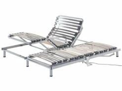 Conjunto De 2 Somieres Ajustables Eléctricamente 90x200 Cm COMFORT