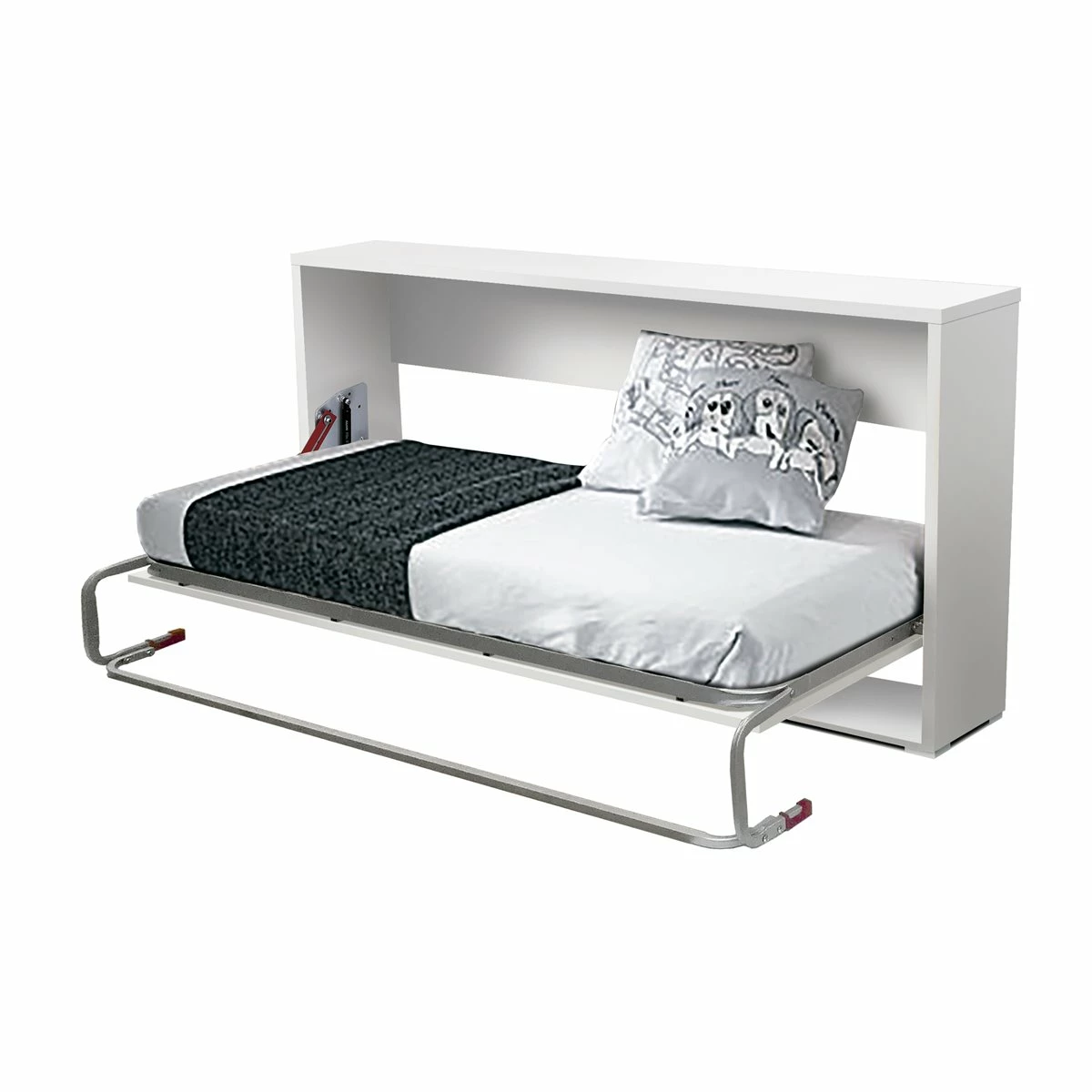 Cama Abatible - Venprodin - 90X190Cm - Blanco - Imagen 2