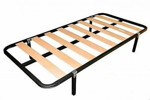 Somier De Laminas De Madera Con 4 Patas 90CM - Imagen 3