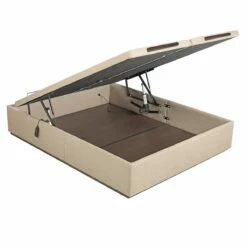 Abatible Textil ANAIS EPEDA Eléctrico De Alta Capacidad Y Tapa Doble ARENA 150X200