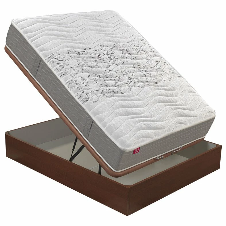 Colchón SKYLIGHT 8K PIKOLIN De Espuma Adaptex 90x190 + Canapé Gratis Grupo Pikolin Color Cerezo - Imagen 6