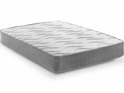 Colchón Muelles Ensacados Y Visco 25 Cm | 25 Cm | Confort Y Refuerzo Lumbar|Firmeza Alta