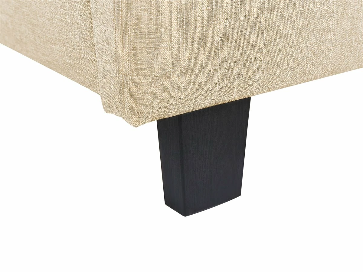 Cama De Agua De Poliéster Beige 140 X 200 Cm LA ROCHELLE - Imagen 9