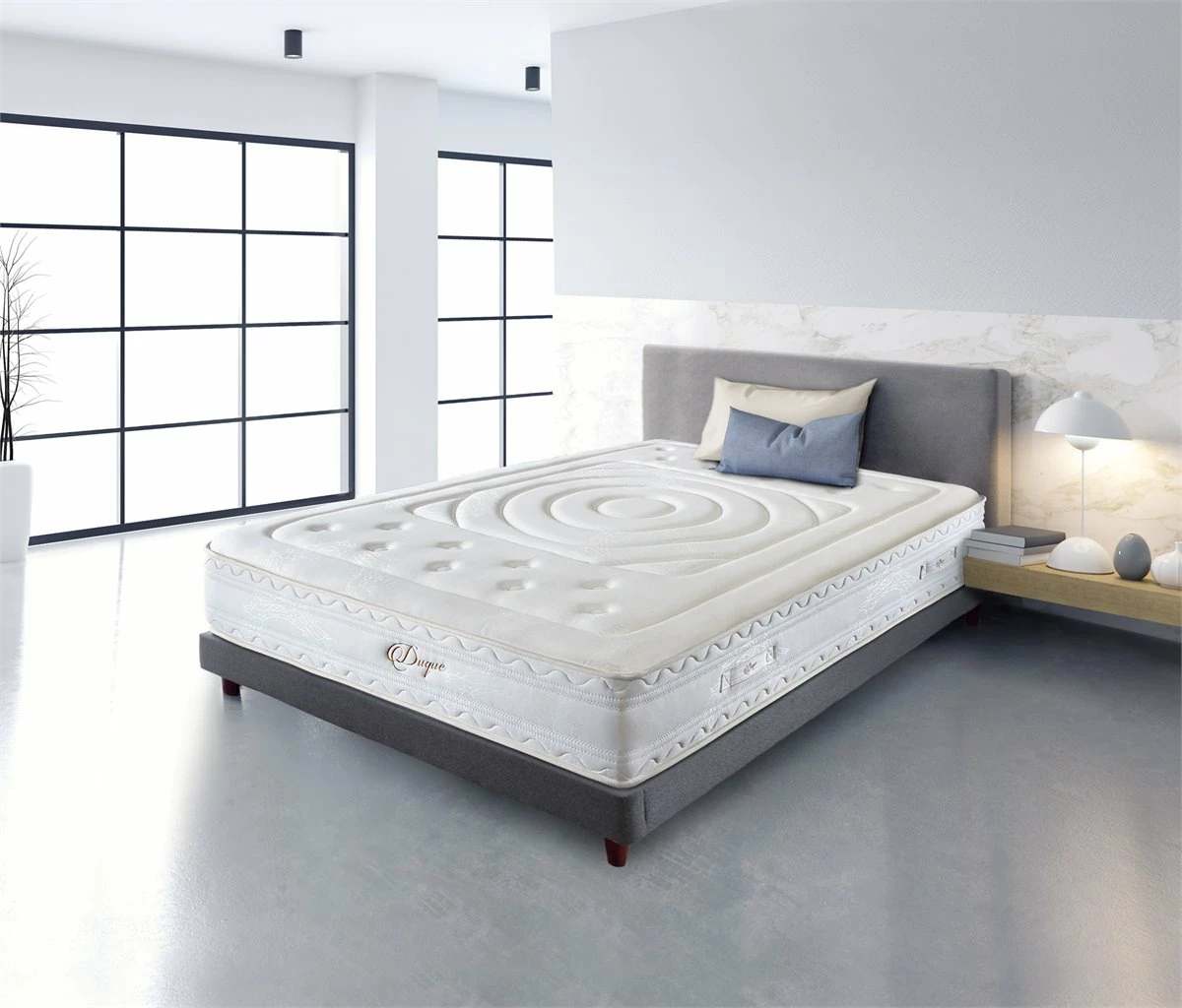 Colchón Viscoelástico Muelles Ensacados Duque De SonnoMattress 67,5x180x30 - Imagen 4