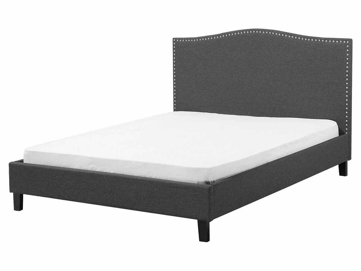 Cama LED Multicolor De Poliéster Gris Oscuro 160 X 200 Cm MONTPELLIER - Imagen 5