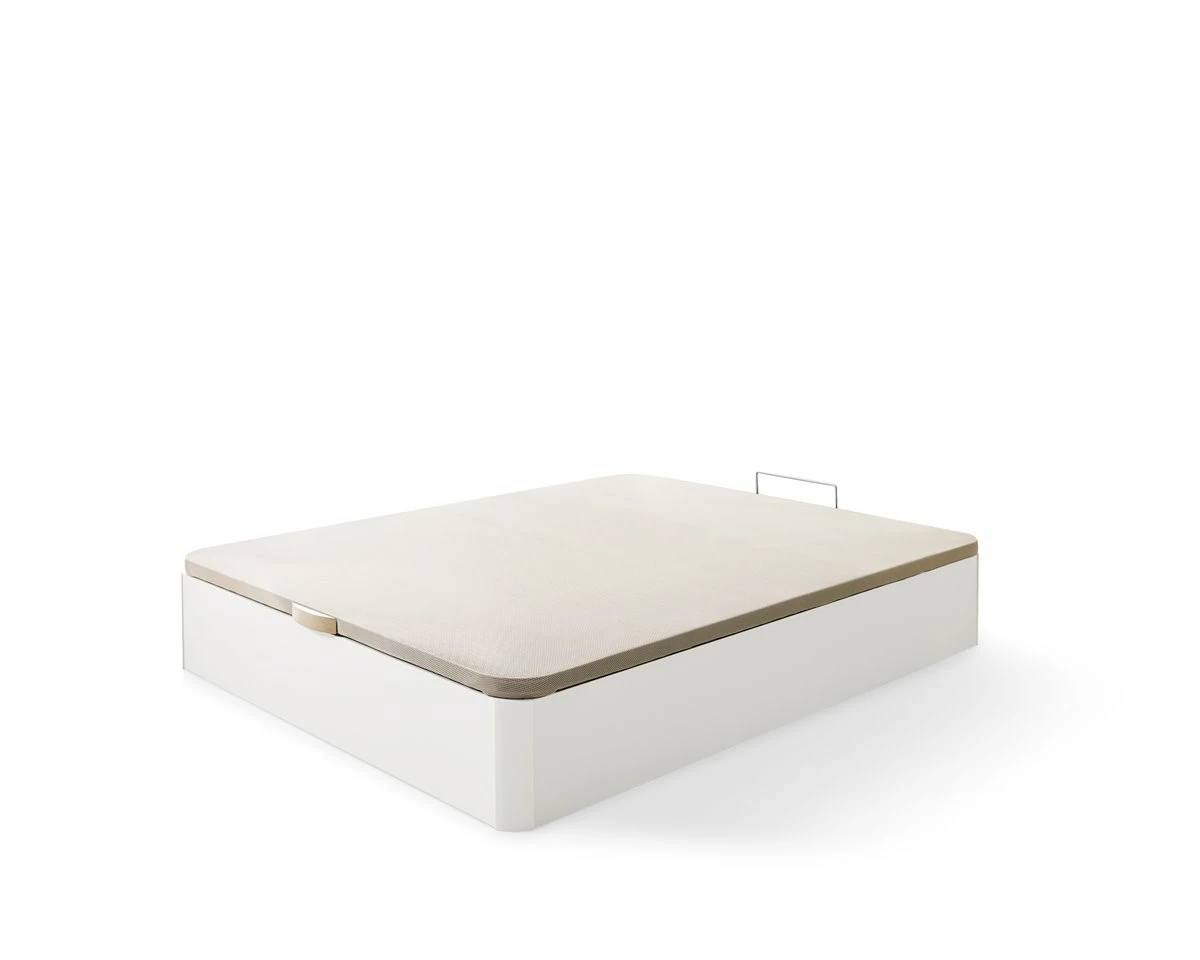 Canapé Estela Abatible Madera 90x190 Altura Cerrado 35cmCon Montaje Blanco Matris - Imagen 2