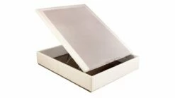 Abatible Textil CAMILE EPEDA De Alta Capacidad Y Tapa única BLANCO 90X190