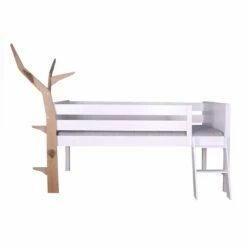 Cama-árbol Media Altura KASVA Blanco