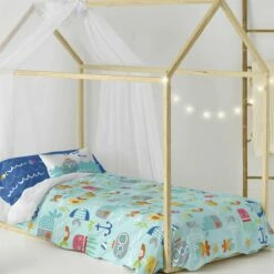 Sea Life Juego Nórdico 155x220 Multicolor