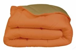 Relleno Nórdico BICOLOR Color NARANJA/PISTACHO Para Cama De 90cm