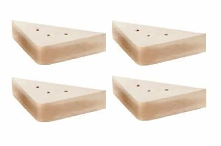 Juego De 4 Patas Para Base TRIANGULAR