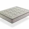 Colchon Muelles Ensacados 80X180 ORGANIC NATURA SPRING, Altura 26 CM, 100% Algodon Y Lino