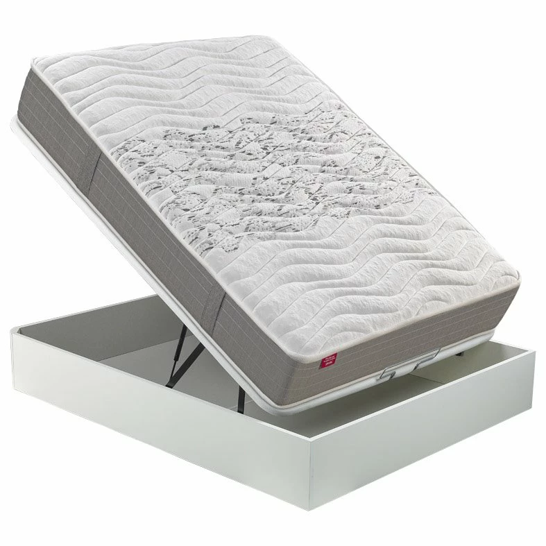 Colchón SKYLIGHT 8K PIKOLIN De Espuma Adaptex 90x190 + Canapé Gratis Grupo Pikolin Color Negro