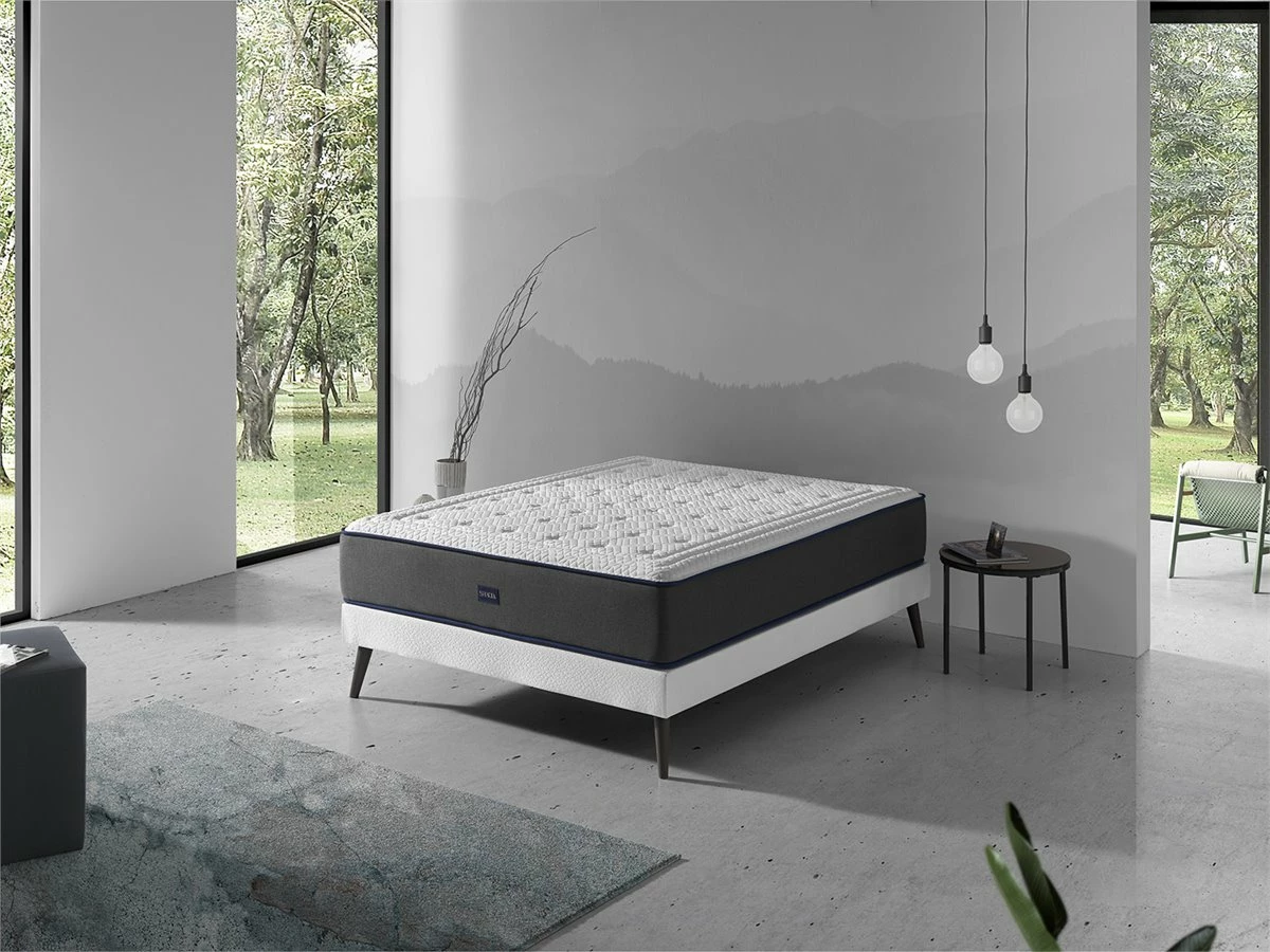 Colchon Muelles Ensacados 80X180X30 CM OLYMPO SPRING Con Viscoelastica SHAULA - Imagen 2