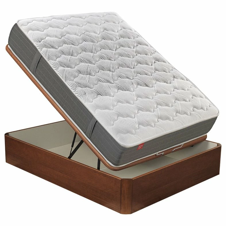 Colchón DREAMLIGHT 8K PIKOLIN De Muelles De Hilo Continuo Normablock 90x190 + Canapé Gratis Pikolin Color Cerezo - Imagen 7