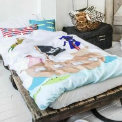 Flying Boy Juego Nórdico 155x220 Multicolor