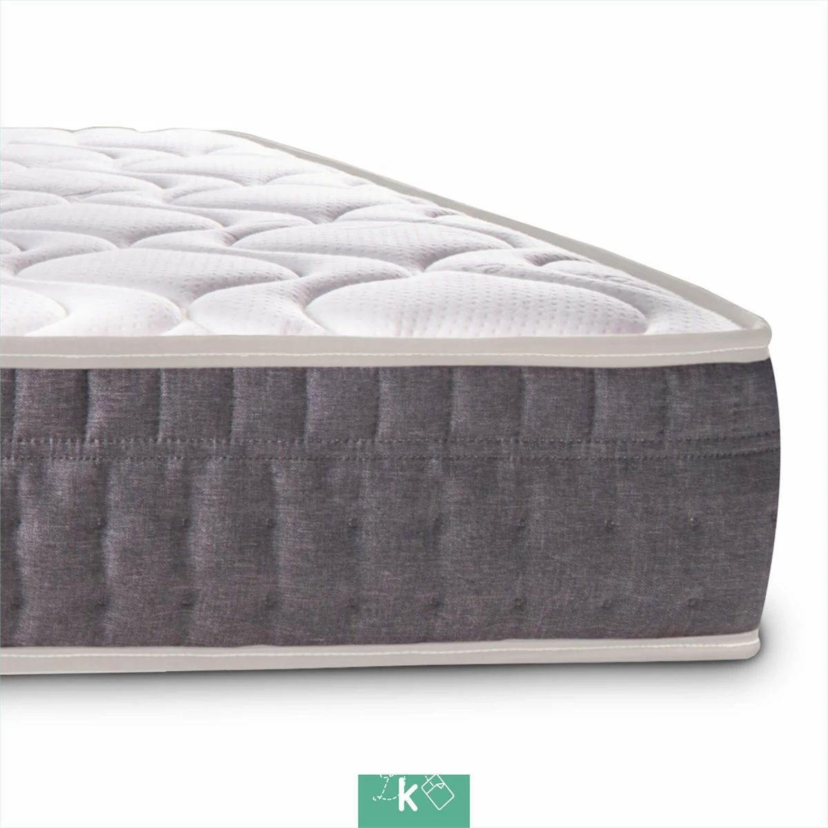 Colchón Cama Nido 80 X 180 Cm Viscoelástico Aloe Vera Firmeza Suave Altura +/- 20 Cm - Imagen 4