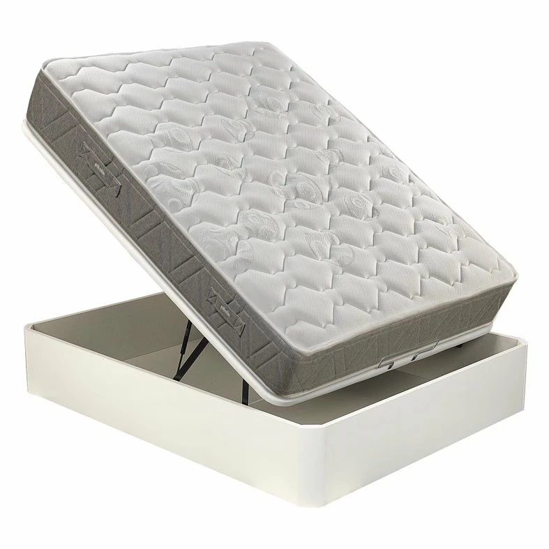 Colchón POCKETLIGHT 8K PIKOLIN De Muelles Ensacados Adapt-Tech 90x190 + Canapé Gratis Pikolin Color Blanco - Imagen 7