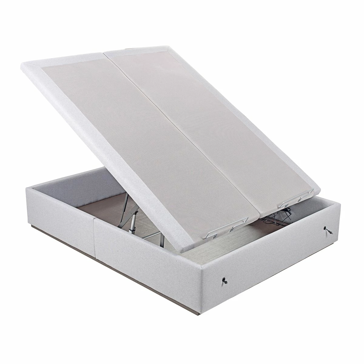 Abatible Textil ANAIS EPEDA Eléctrico De Alta Capacidad Y Tapa Doble GRIS 140X190 - Imagen 3