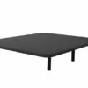 Base De Cama Tapizada 3D Negro 105X200