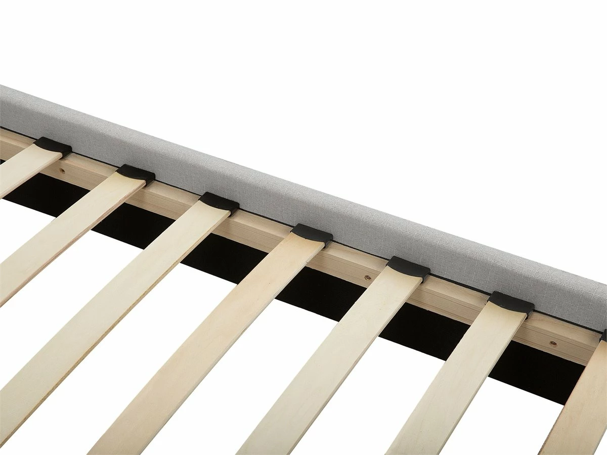 Cama De Agua De Poliéster Gris Claro 140 X 200 Cm LA ROCHELLE - Imagen 7