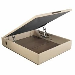 Abatible Textil ANAIS EPEDA Eléctrico De Alta Capacidad Y Tapa única ARENA 90X190