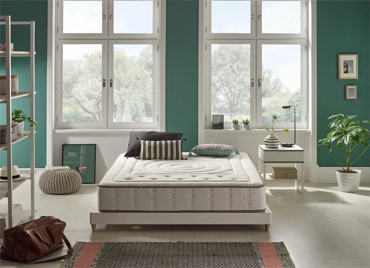 Colchón 80 X 180 Viscoelástico Cashmere Imperial Fibras Naturales Altura 26 Cm ±2 - Imagen 2