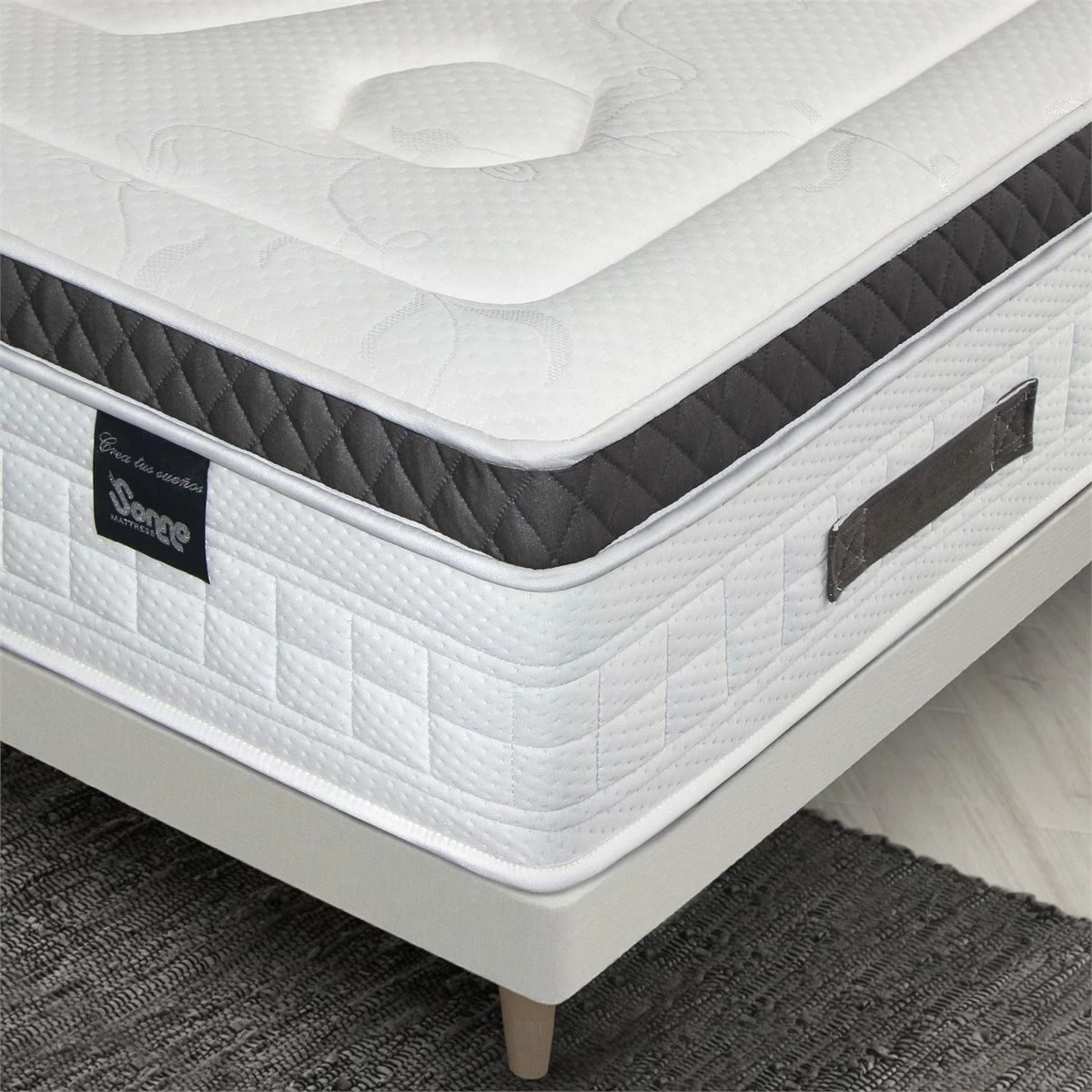 Colch贸n Viscografeno Muelles Ensacados Quality Grafeno De SonnoMattress 67,5x180x30 - Imagen 3