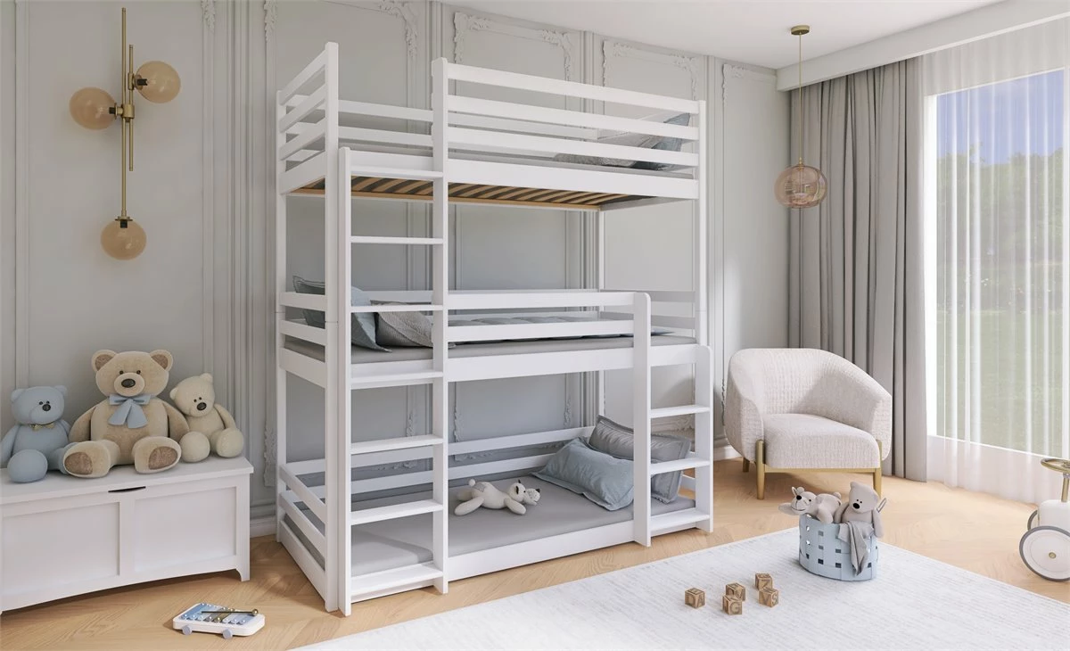 Litera Ted 90x190 Beige - Imagen 2