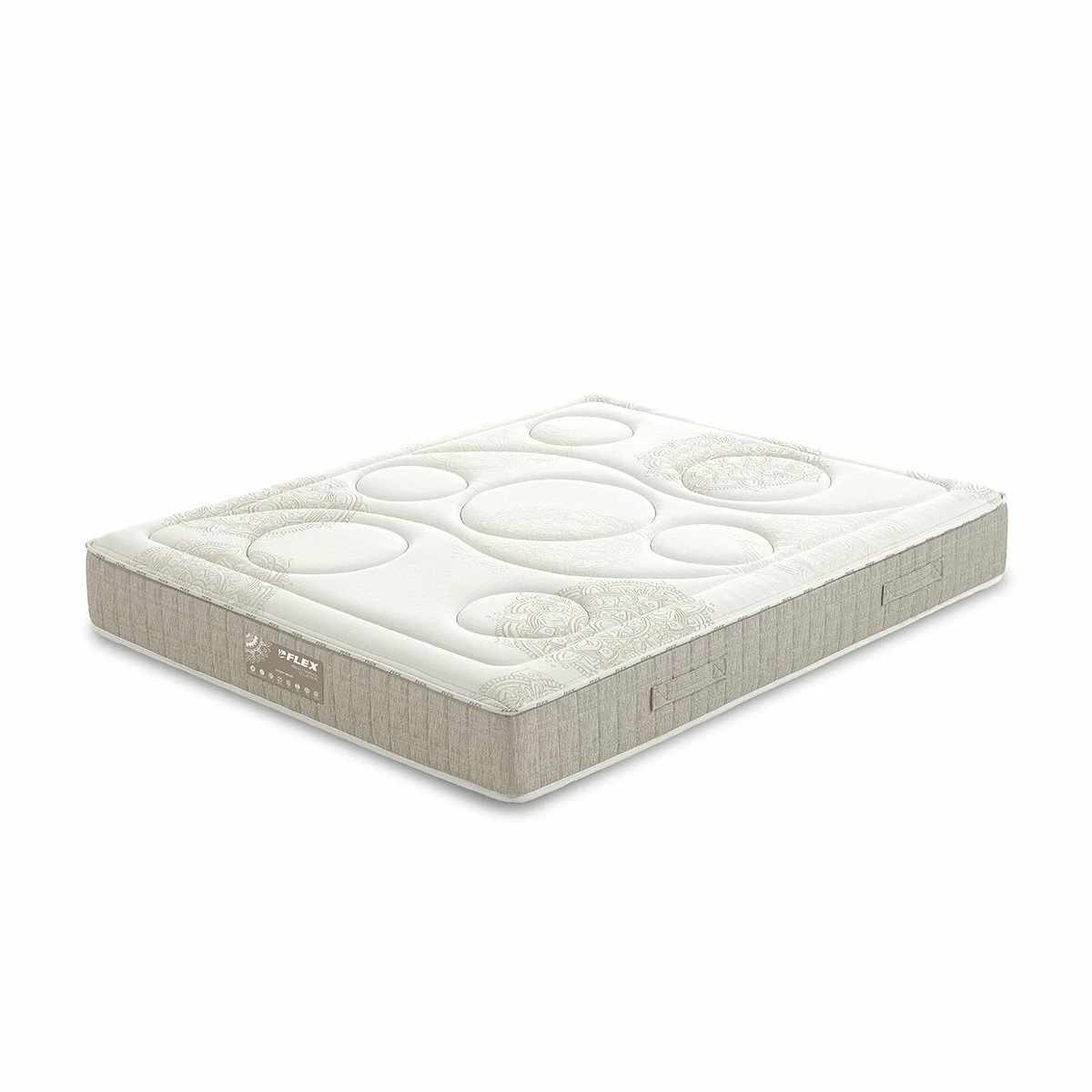 PACK Colchón POCKET SENSE X9 FLEX® De Muelles Ensacados Pocket Premium® + Canapé Abatible Flex® Color Blanco Veta