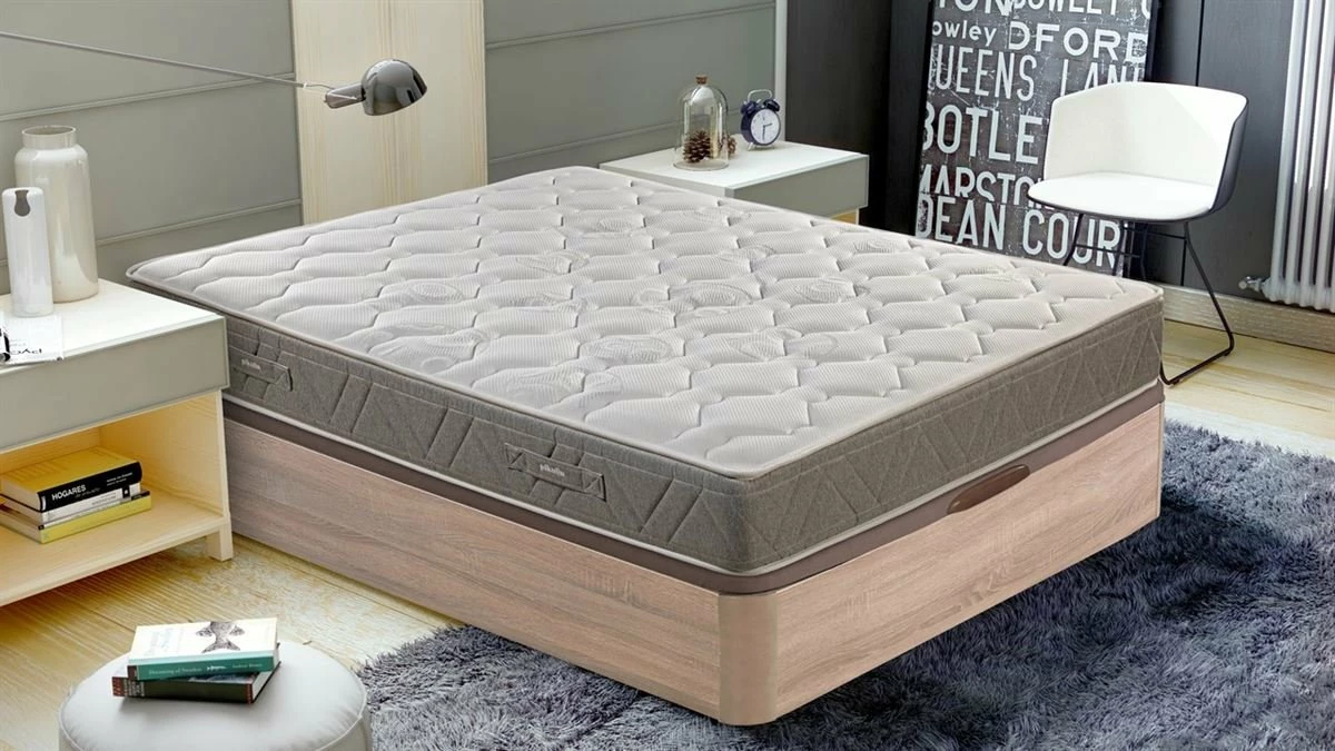 Colchón POCKETLIGHT 8K PIKOLIN De Muelles Ensacados Adapt-Tech 90x190 + Canapé Gratis Pikolin Color Blanco - Imagen 6