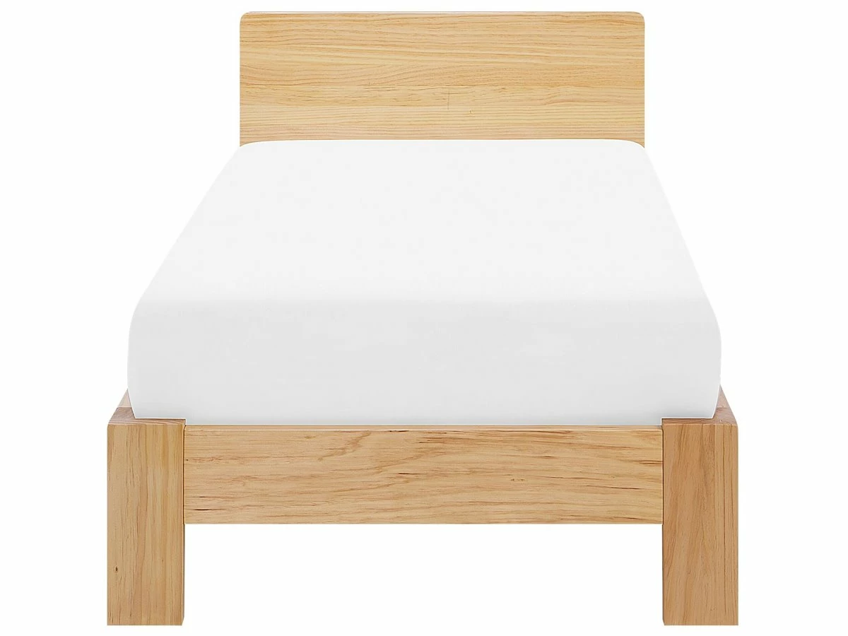 Cama Con Somier De Madera De Pino Clara 90 X 200 Cm ROYAN - Imagen 5