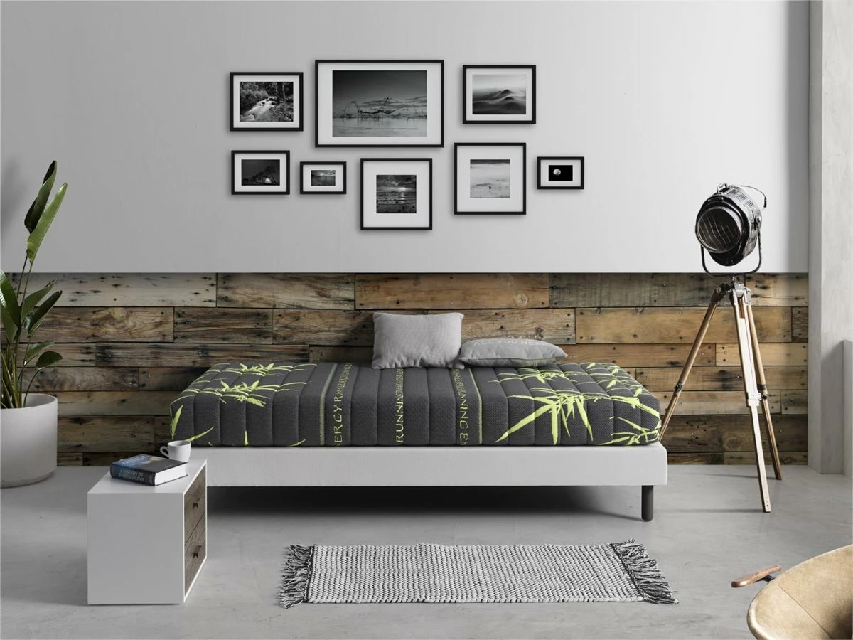 Colchon De Espuma 80x180 SPORTY Altura 24 Cm, Ergonomico, Ideal Para Deportistas, De Funda - Imagen 2