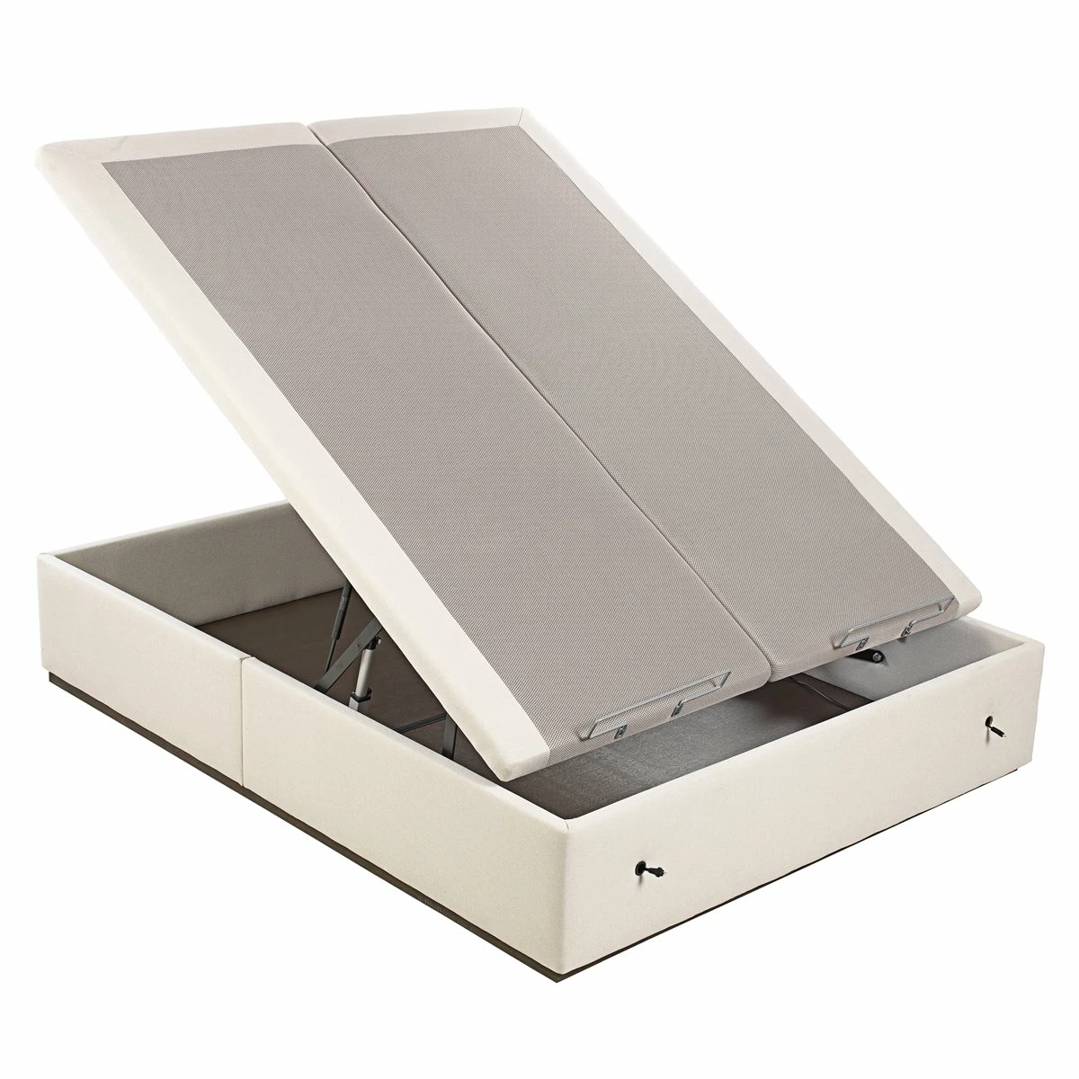 Abatible Textil ANAIS EPEDA Eléctrico De Alta Capacidad Y Tapa Doble BLANCO 135X190 - Imagen 3