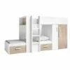 Cama Tren 90X190 Con Escalera LUPY 8K