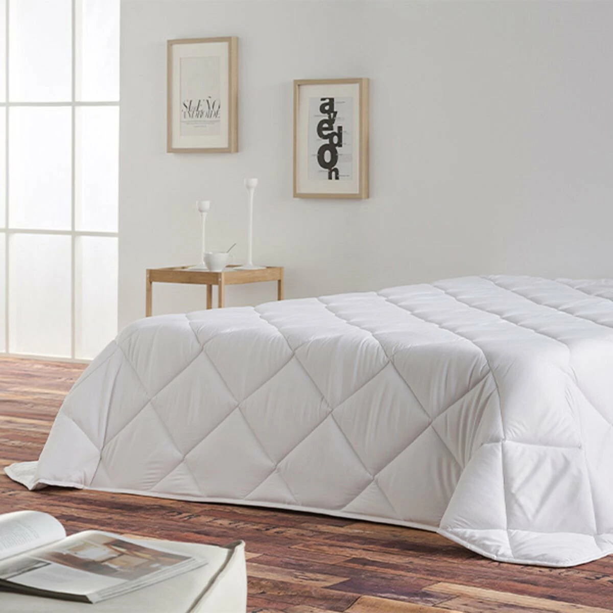 Relleno Nórdico Naturals Blanco Cama De 90 (150 X 220 Cm)
