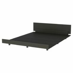 Base Cama Queen Kaia, Con Marco 51.6CM A X 212.5CM P X 160CM L Wengue