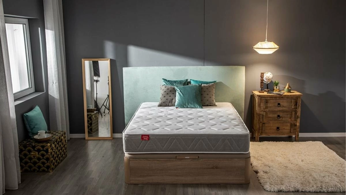 Colchón POCKETLIGHT 8K PIKOLIN De Muelles Ensacados Adapt-Tech 90x190 + Canapé Gratis Pikolin Color Blanco - Imagen 2