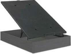 Canapé Abatible Gris,Transpirable, Gran Capacidad, Apertura Frontal, [MONTAJE GRATIS]