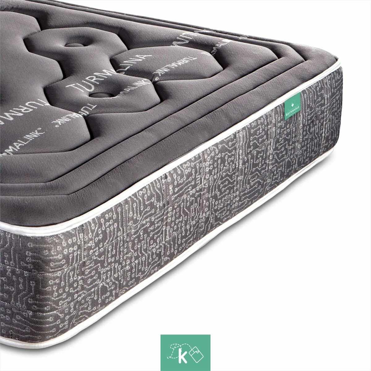 Colchón 80 X 180 Cm Viscoelástico Tejido Turmalina Propiedades Terapéuticas Altura +/- 28 Cm - Imagen 7