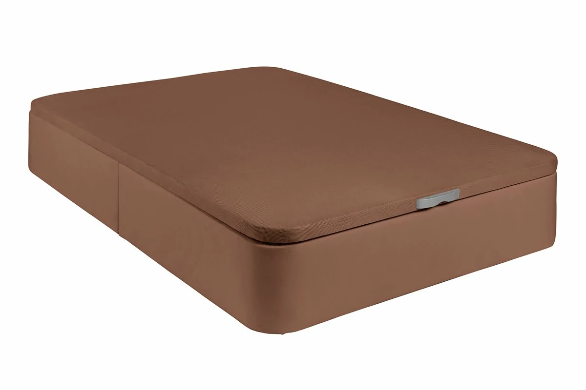 CANAPÉ POLIPIEL DELUXE MARRON - Imagen 2