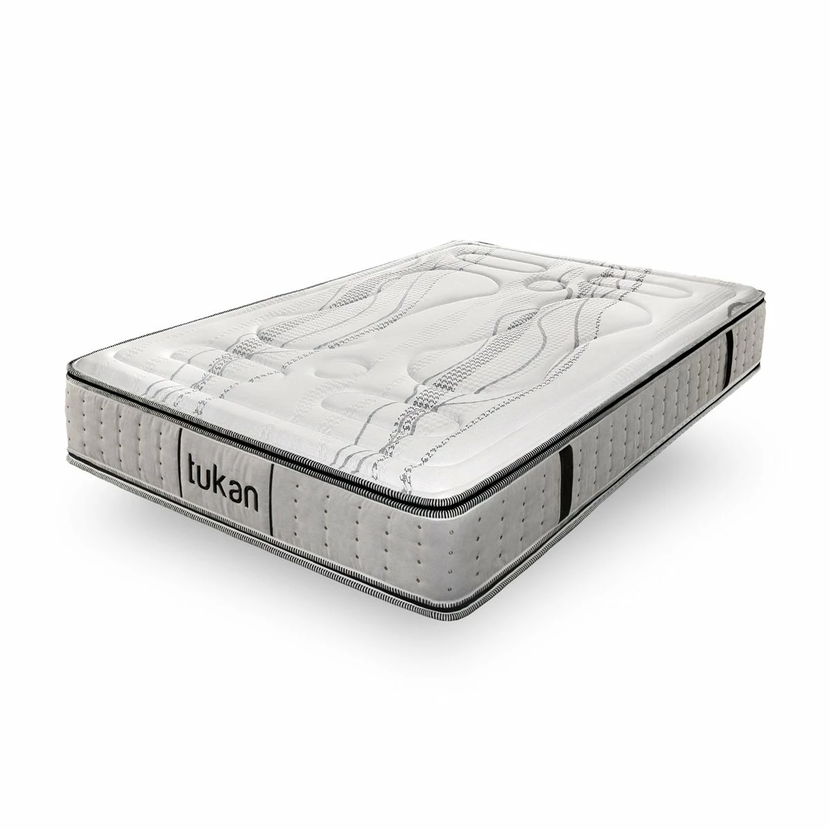 Colchón Viscoelástico Muelles Ensacados Tukan De SonnoMattress 80x180x30