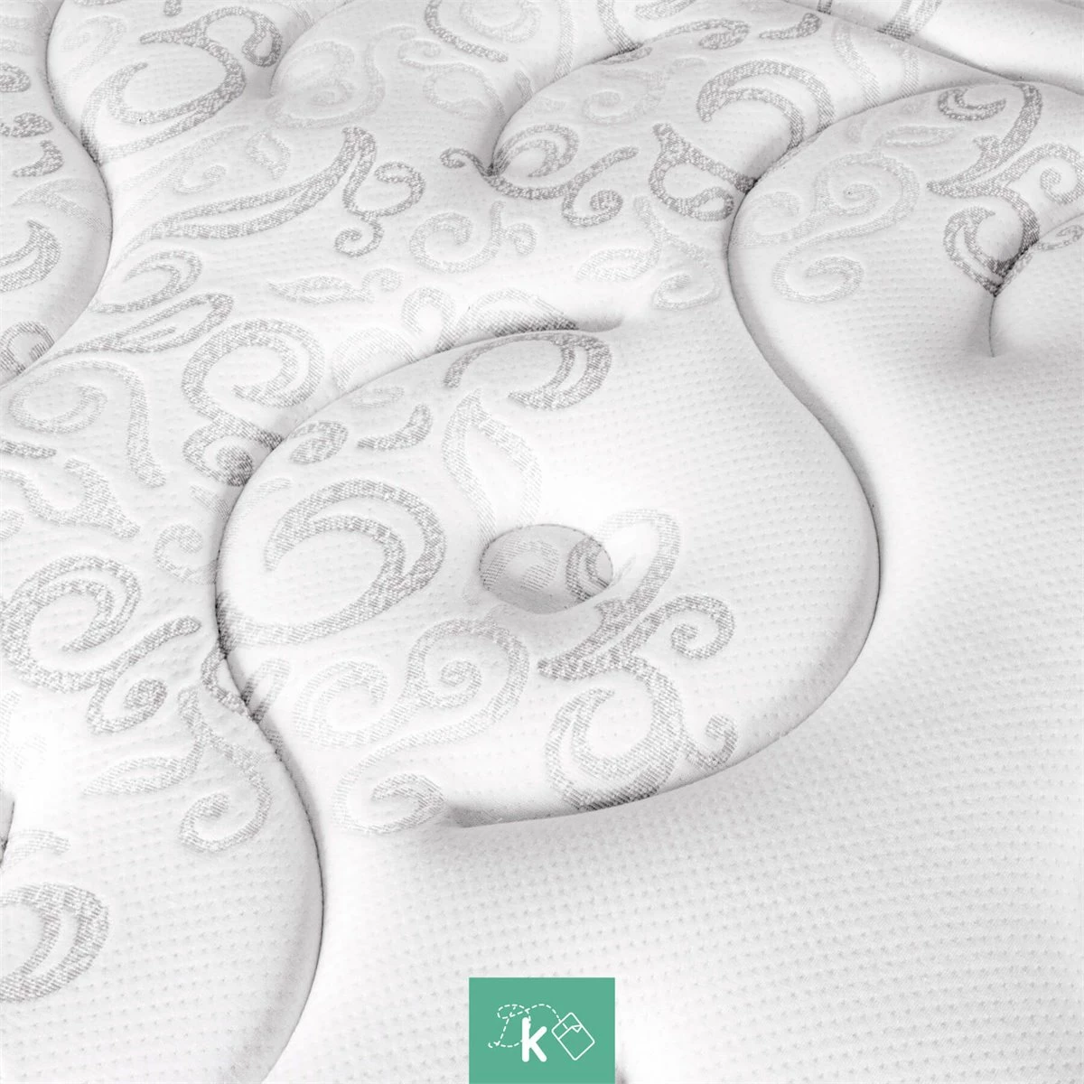 Colchón Muelles Ensacados 80 X 180 Cm Viscoelástico Hybrid Altura +/- 29 Cm - Imagen 5