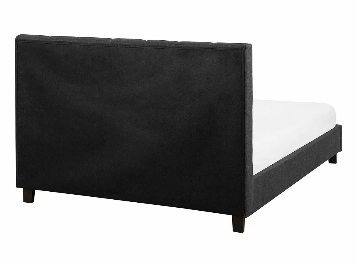 Cama De Agua De Poliéster Gris Oscuro/negro 140 X 200 Cm LA ROCHELLE - Imagen 5