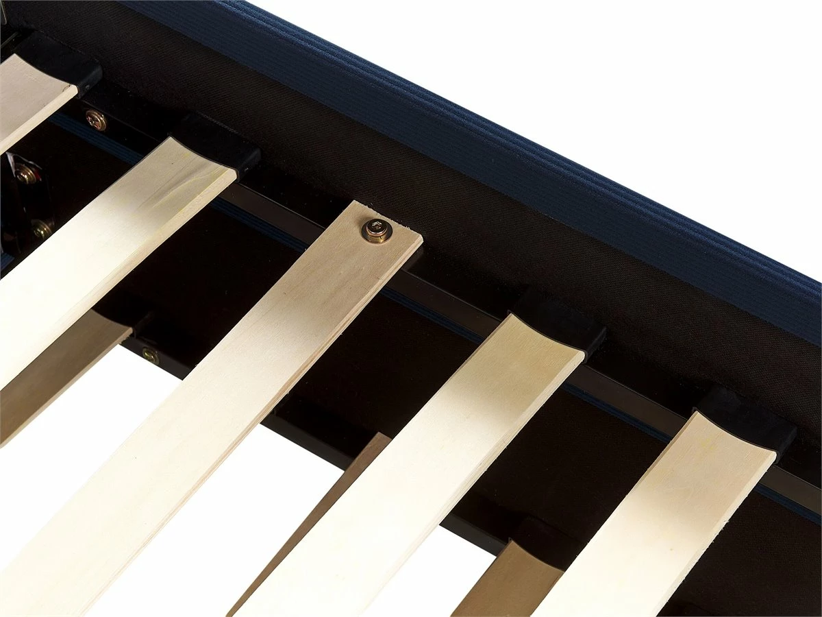 Cama Con Somier De Pana Azul Marino 90 X 200 Cm MIMIZAN - Imagen 11