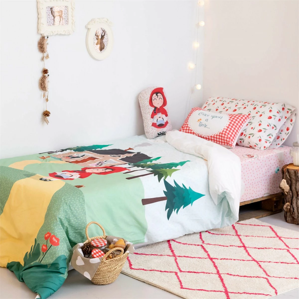 Red Riding Hood Juego Nórdico 155x220 Multicolor