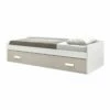 Cama Nido - 90 Cm - Venprodin - 54X201X98Cm - Blanco-Capuchino