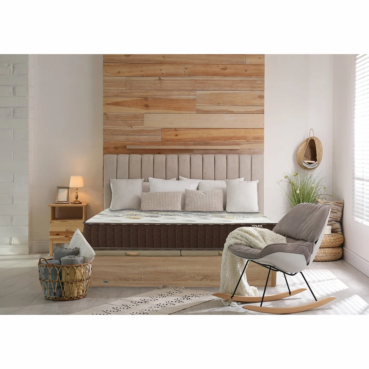 Colchón DELUXE AIRVEX X9 FLEX® De Espuma Técnica AirVex® + Bloque HR 90x190 - Imagen 2