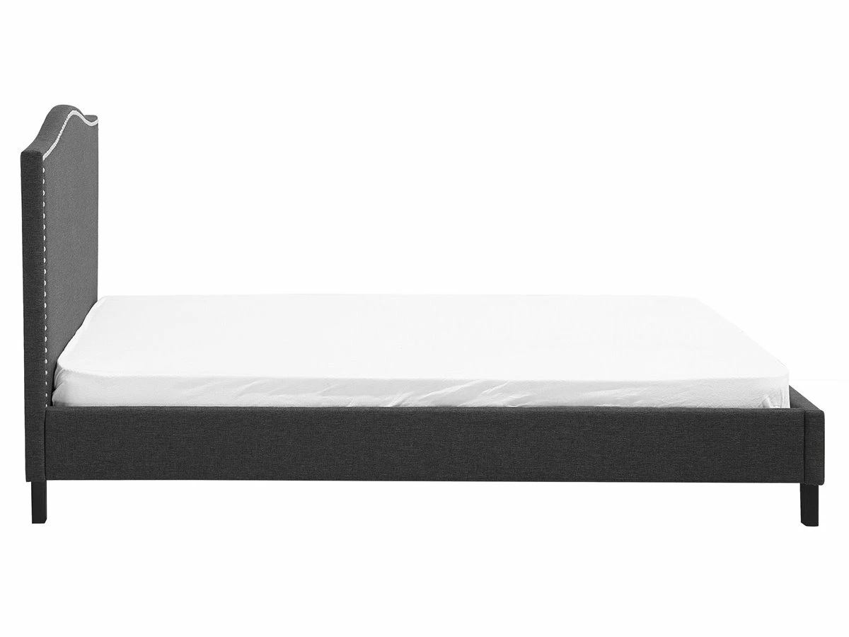 Cama LED Multicolor De Poliéster Gris Oscuro 160 X 200 Cm MONTPELLIER - Imagen 7