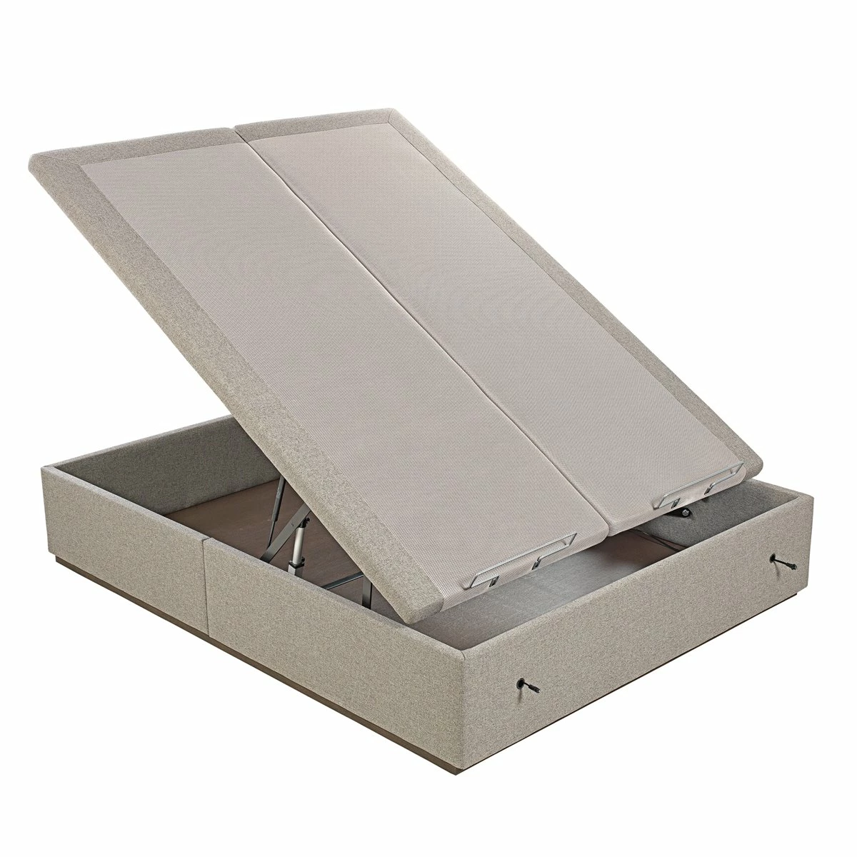 Abatible Textil ANAIS EPEDA Eléctrico De Alta Capacidad Y Tapa Doble BEIGE 135X190 - Imagen 3